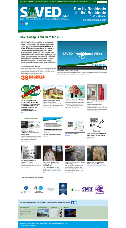 Secure Accommodation For The Vulnerable elderly and disabled screenshot 1